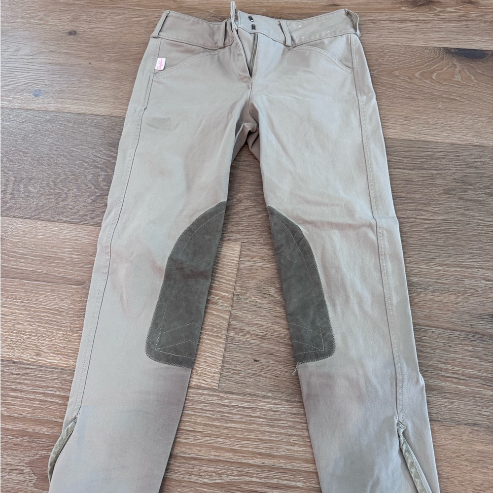 Tailored sportsman kids 14 Velcro’s tall boot breech